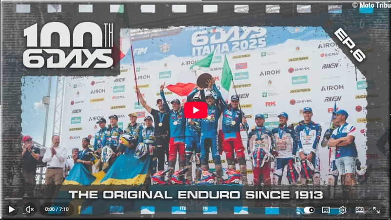 ENDURO 6DAYS – Portugal, Grandola, documentaire vidéo spécial centenaire épisode 6, présenté par Antoine Méo