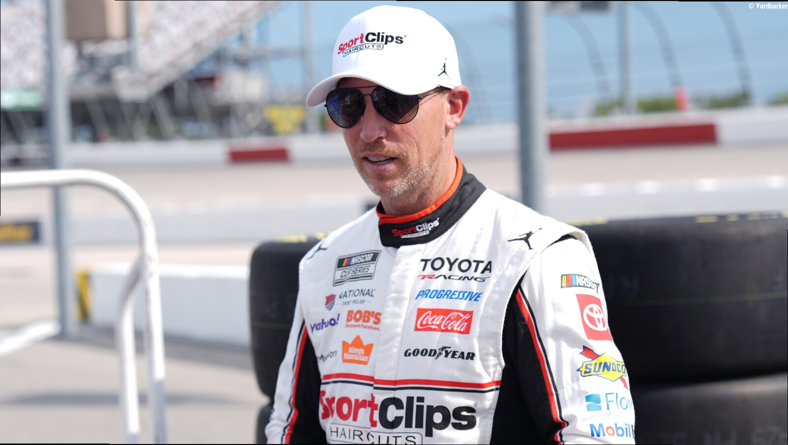 Denny Hamlin makes massive mistake, spins to end Stage 1 of South Point 400