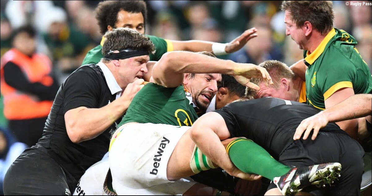 Scott Barrett on what he saw at set piece time against the Springboks