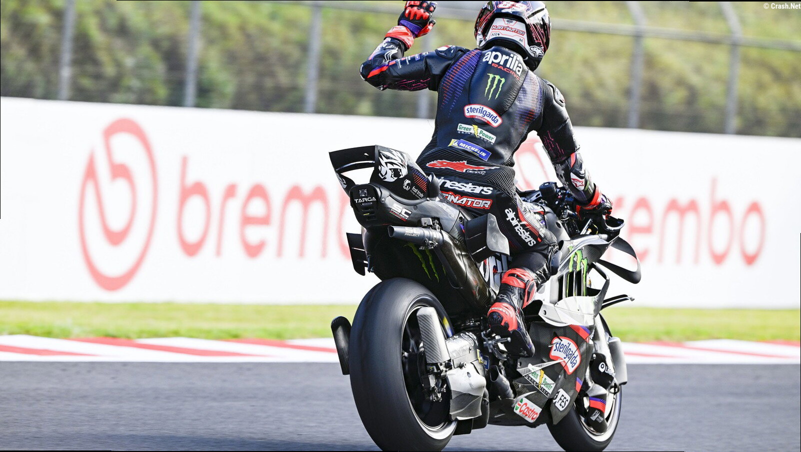 Aprilia "pushed" for changes after "clear safety issue" at Motegi MotoGP