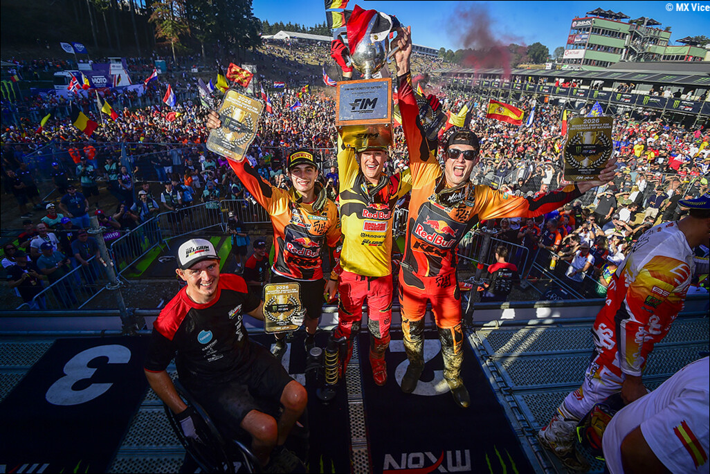 BELGIUM BREAK THEIR DROUGHT WITH VICTORY AT THE MONSTER ENERGY FIM MOTOCROSS OF NATIONS!