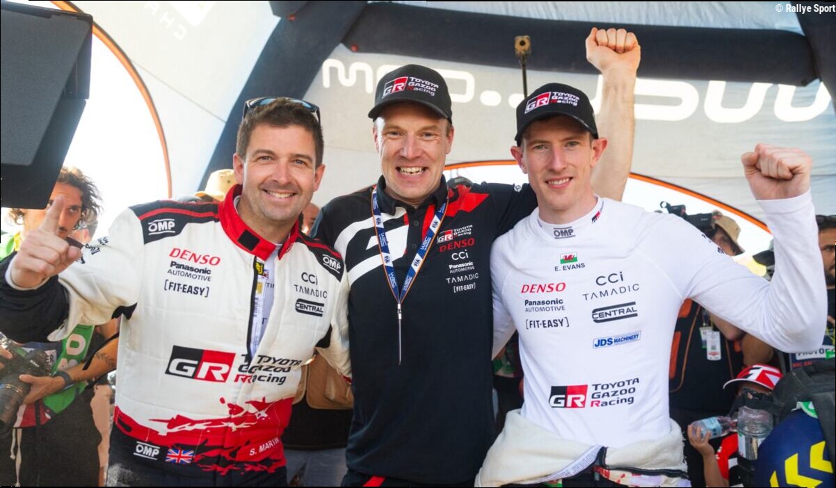 Toyoda soutenait Elfyn Evans