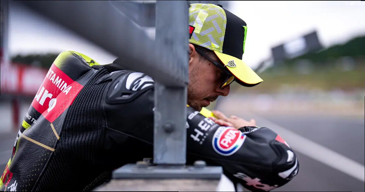 MotoGP, Fabio Di Giannantonio soffre per l'incidente della Sprint: "Come avere un coltello nelle costole"