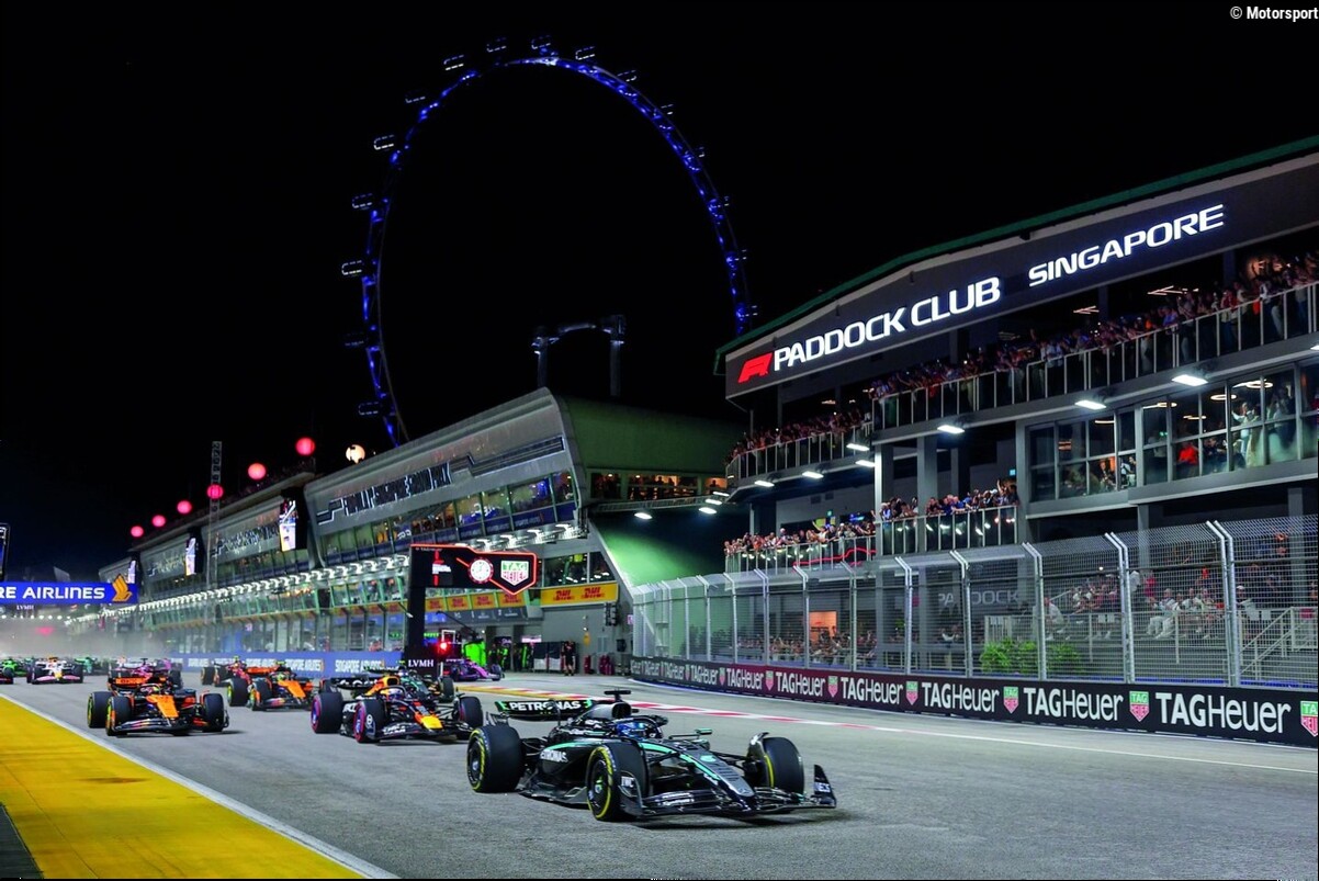 Horarios del GP de Singapur de F1 al sprint y cómo verlo