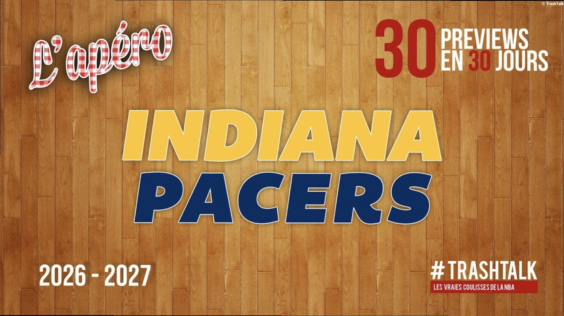NBA Preview 2026-27 : Indiana Pacers || #30PreviewsEn30Jours