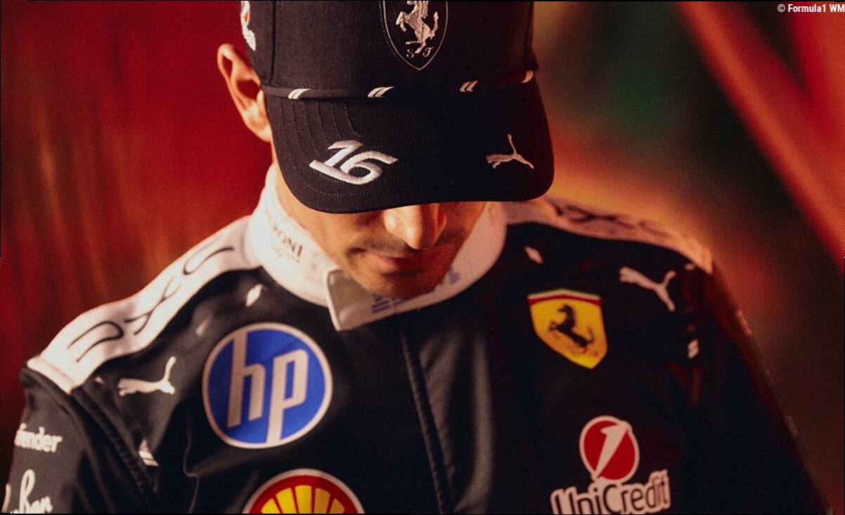 Ferrari, cambio di look per Leclerc: svelata la tuta «notturna» per Singapore
