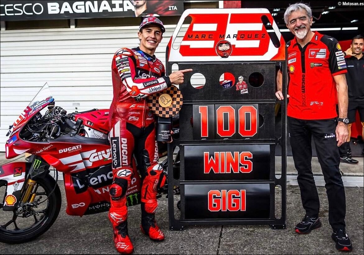 Dall'Igna: «Es difícil distinguir cuánto valor aportan el piloto, el equipo o la moto; Márquez está haciendo un trabajo excel