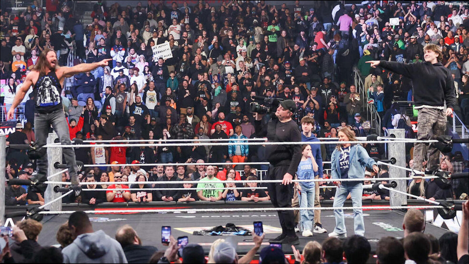 WWE's AJ Styles Makes In-Ring Appearance Alongside Son Avery Styles At Indie Show