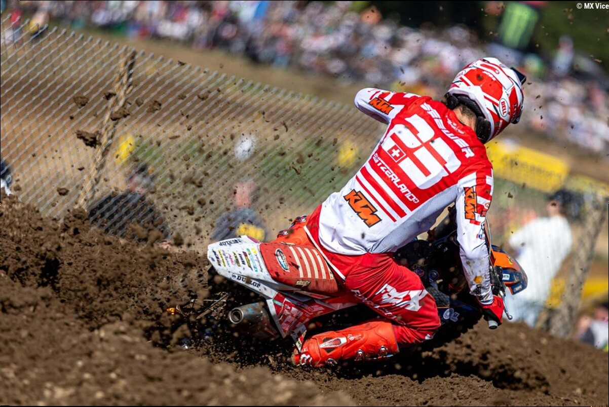 Jeremy Seewer Fifth in MX2 at Motocross of Nations in Ernée