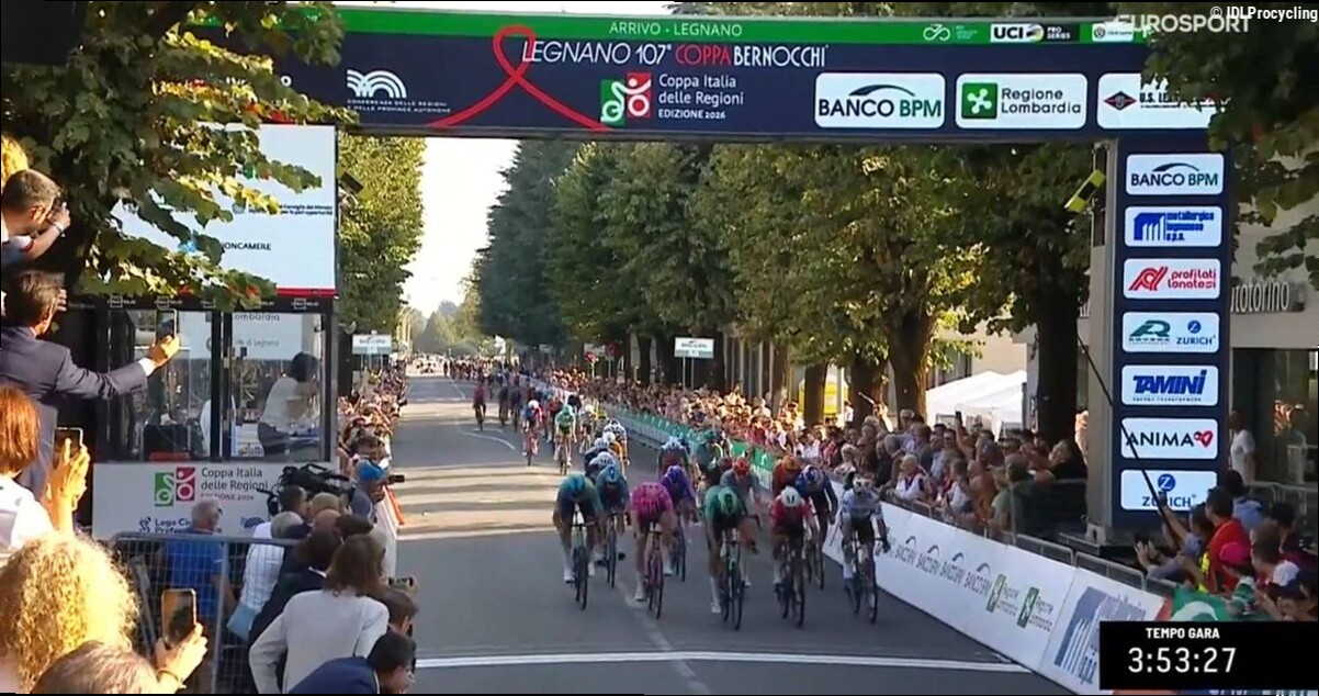 Noa Isidore takes the win at Coppa Bernocch: Decathlon's second win in 2 days, Ganna among crash victims