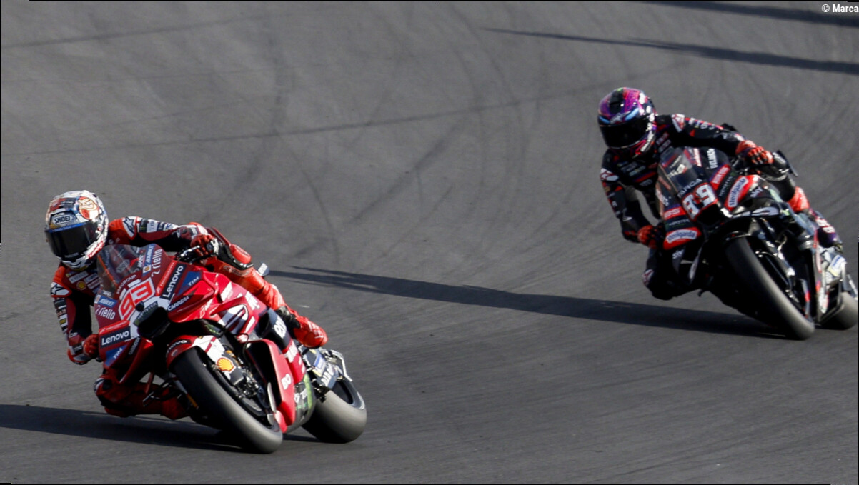 Aprilia expone cuál será el factor decisivo para poder noquear a Marc Márquez