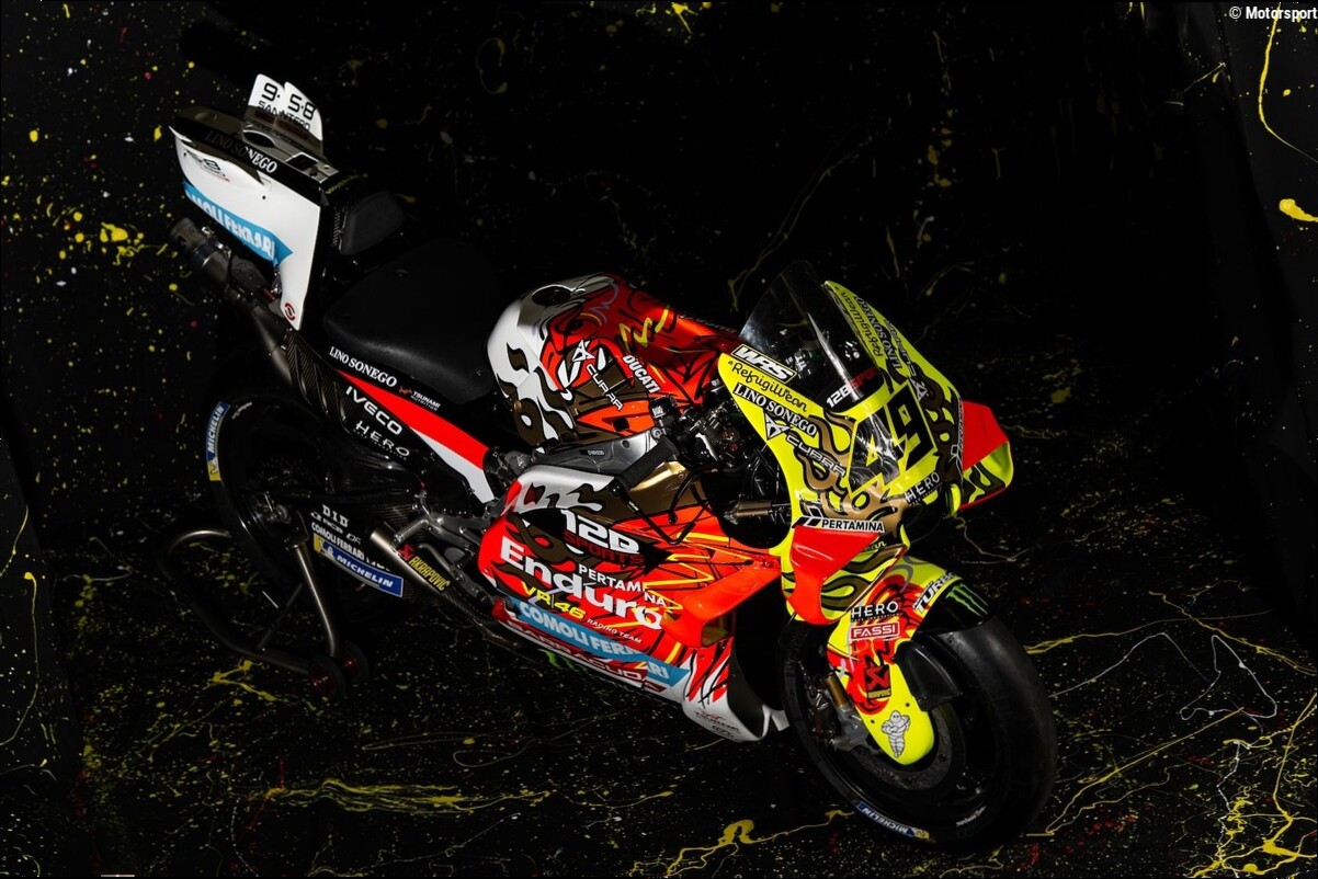 MotoGP | VR46 omaggia l'Indonesia con il Garuda sulla livrea delle sue Ducati per Mandalika