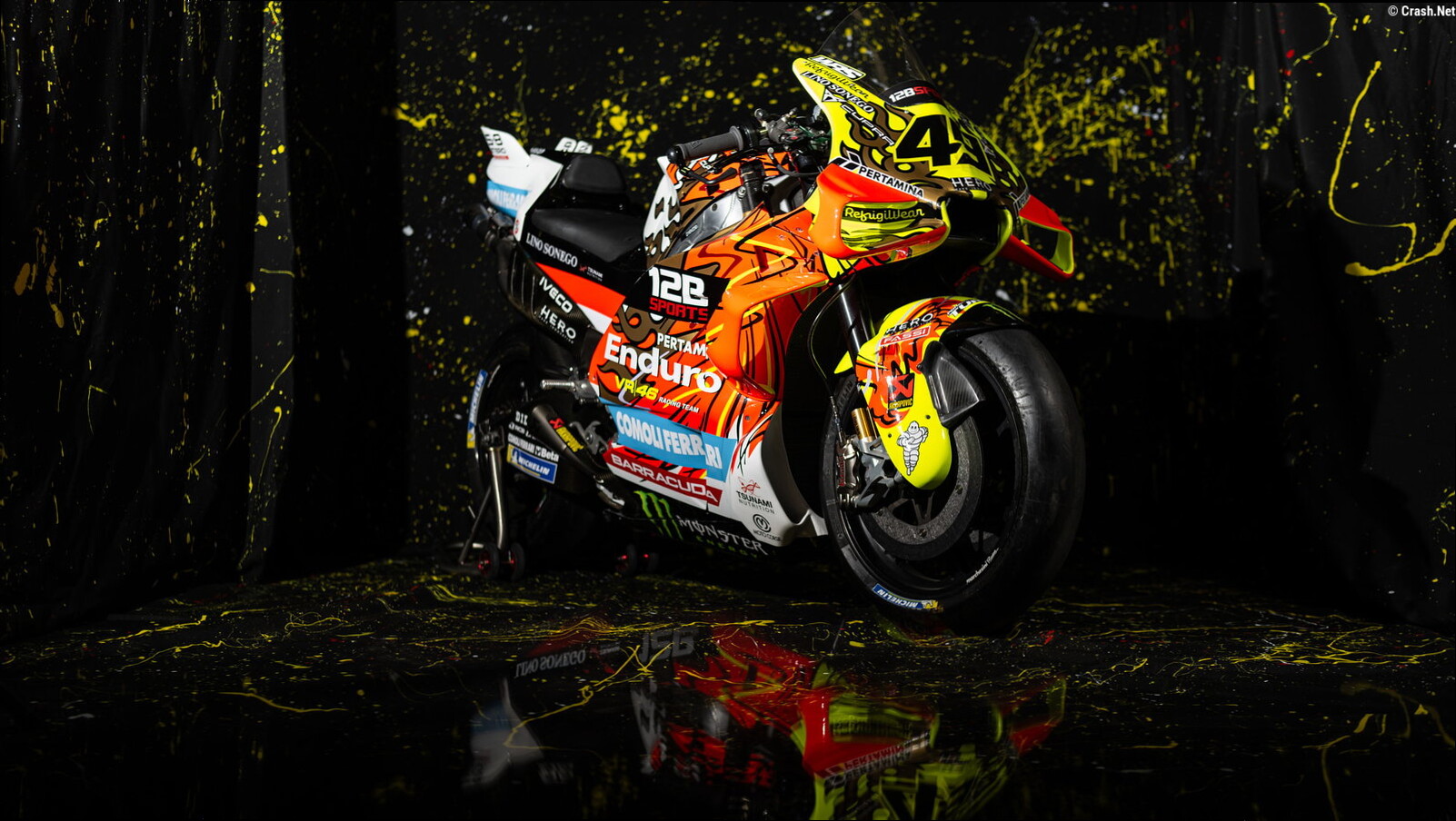VR46 unveils bold new livery for Indonesian MotoGP round