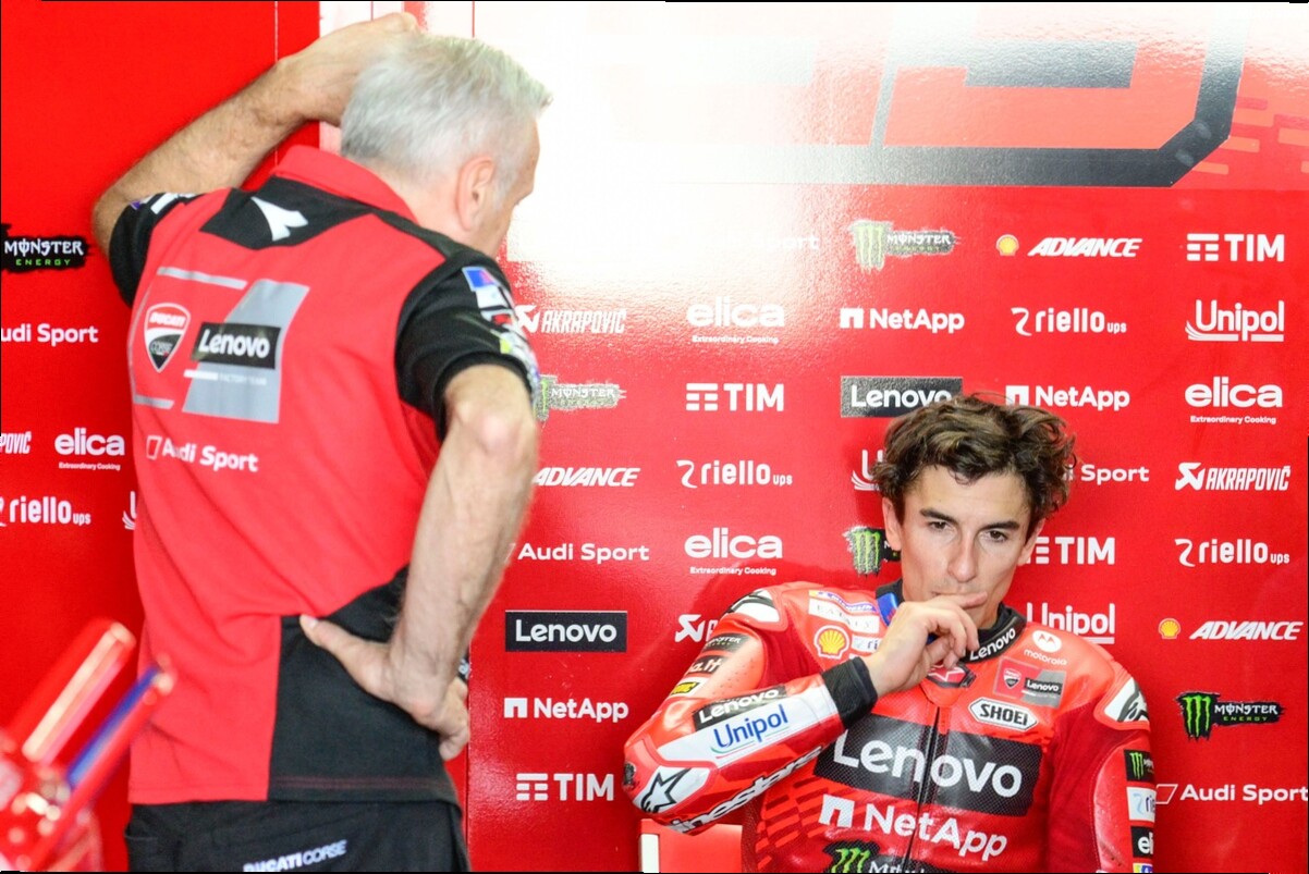 Tardozzi admite que para Márquez, en Indonesia, "perder 10 o 12 puntos no estaría mal"