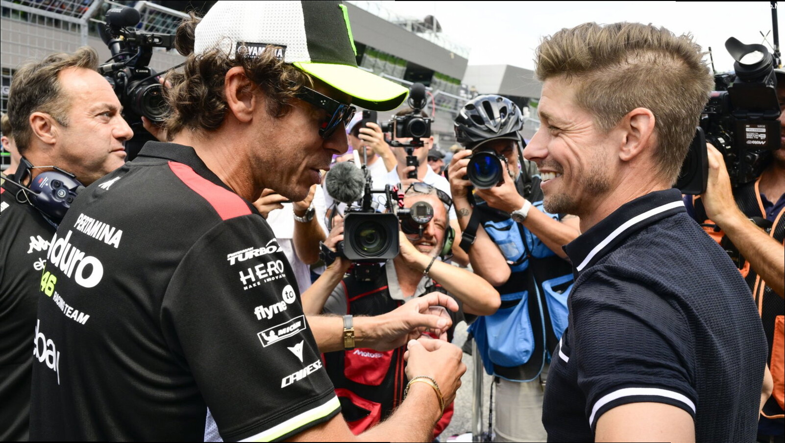 Valentino Rossi's intimidation tactics helped Casey Stoner in fierce MotoGP battle