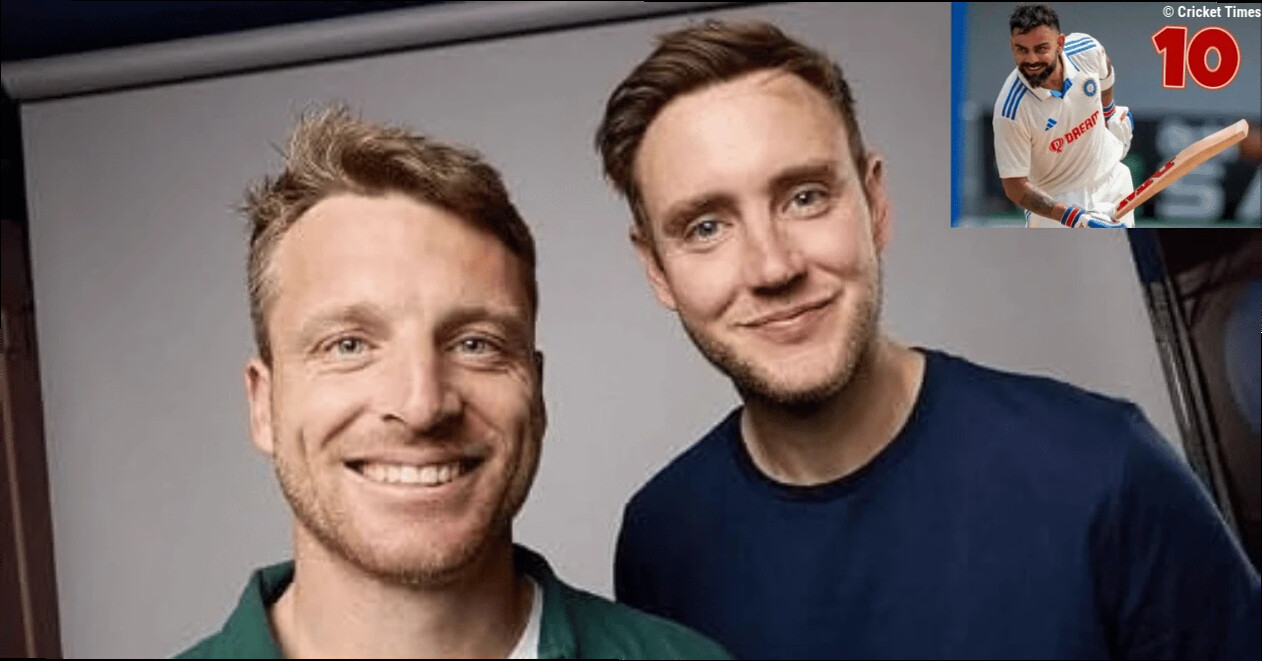 Jos Buttler and Stuart Broad rank top 10 Test batters of current century, three Indians included