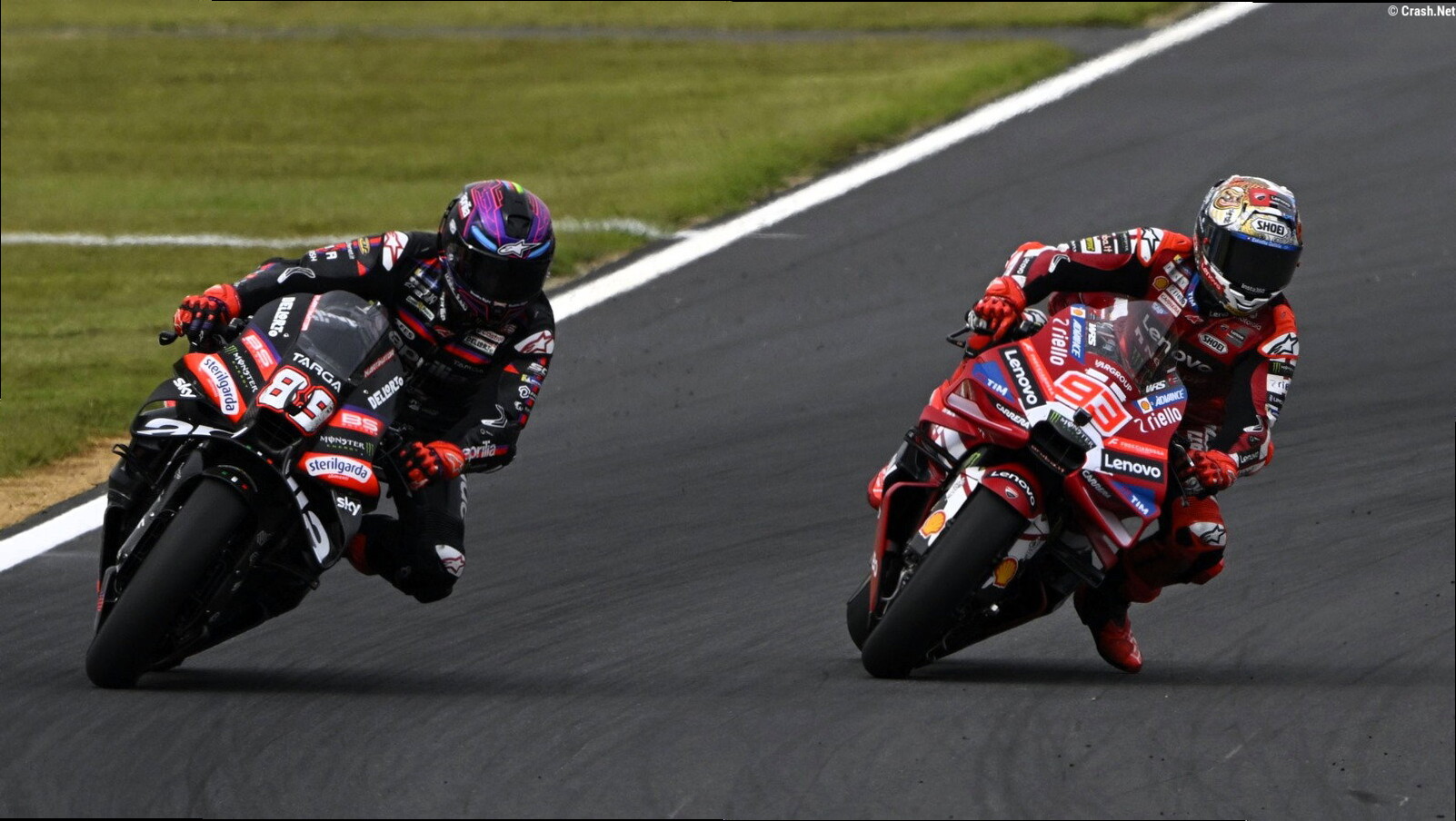 Jorge Martin issues Aprilia message amid "very tight" Marc Marquez title battle