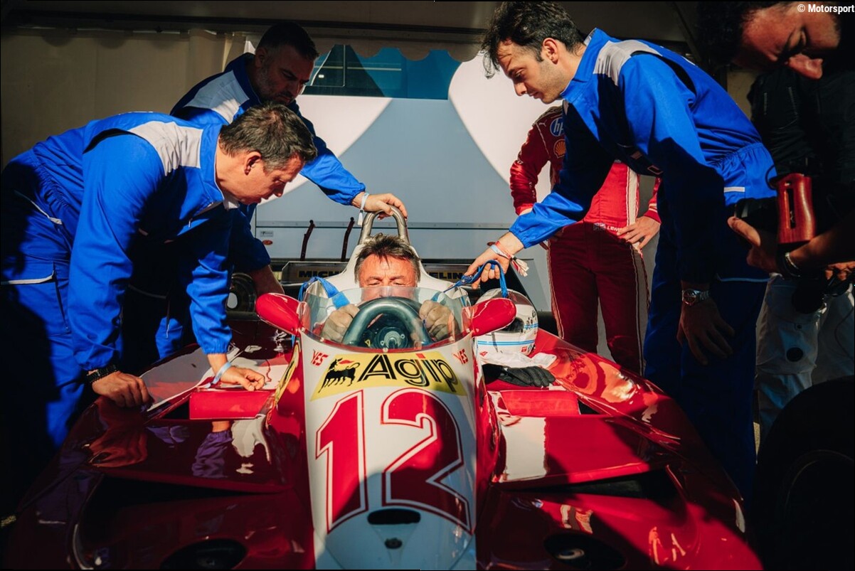 UFI in pista al GP Storico d'Italia affidando ad Arnoux la Ferrari di Gilles Villeneuve
