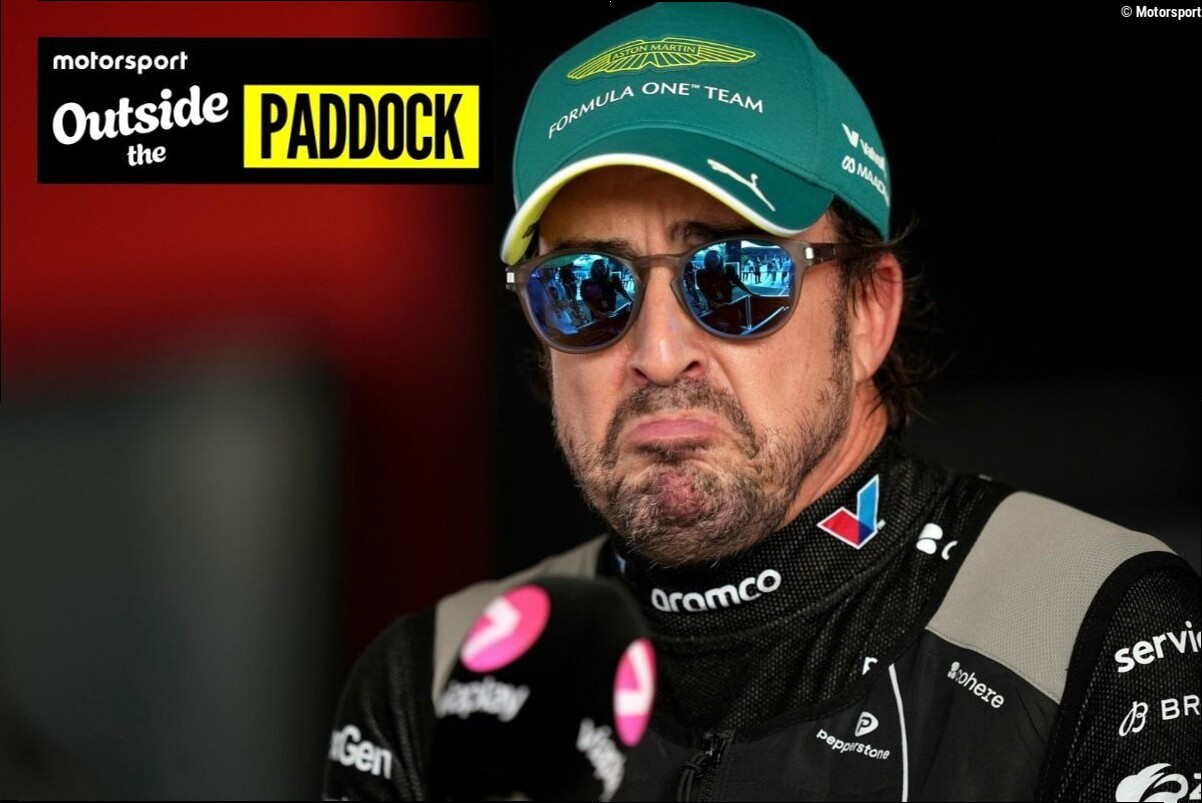 Fernando Alonso builds his dream F1 circuit but Sergio Perez spots one major problem