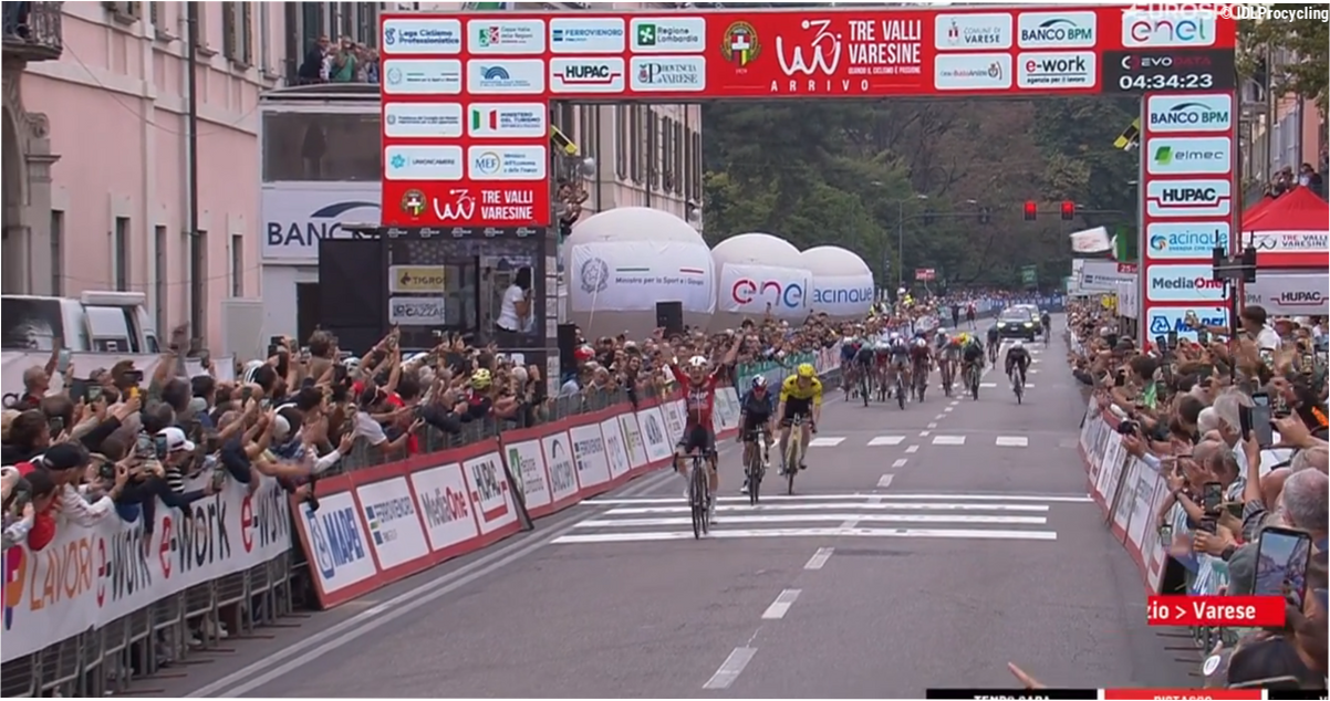 Sensational Jarno Widar beats Pidcock and Jorgenson to win Tre Valli Varesine