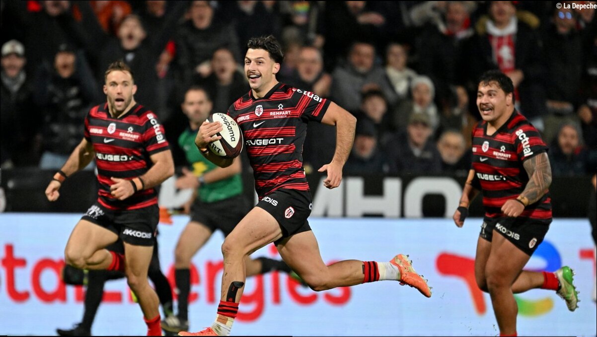 Stade Toulousain : il incarne la jeunesse qui monte toujours plus haut, Matias Remue l'attraction arrière