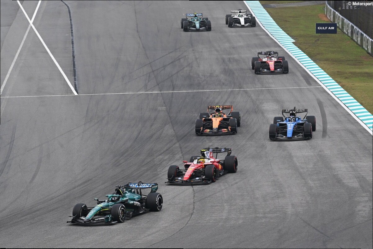 Nadie se dio cuenta: Piastri lideró y Stroll estuvo en el podio en Sepang