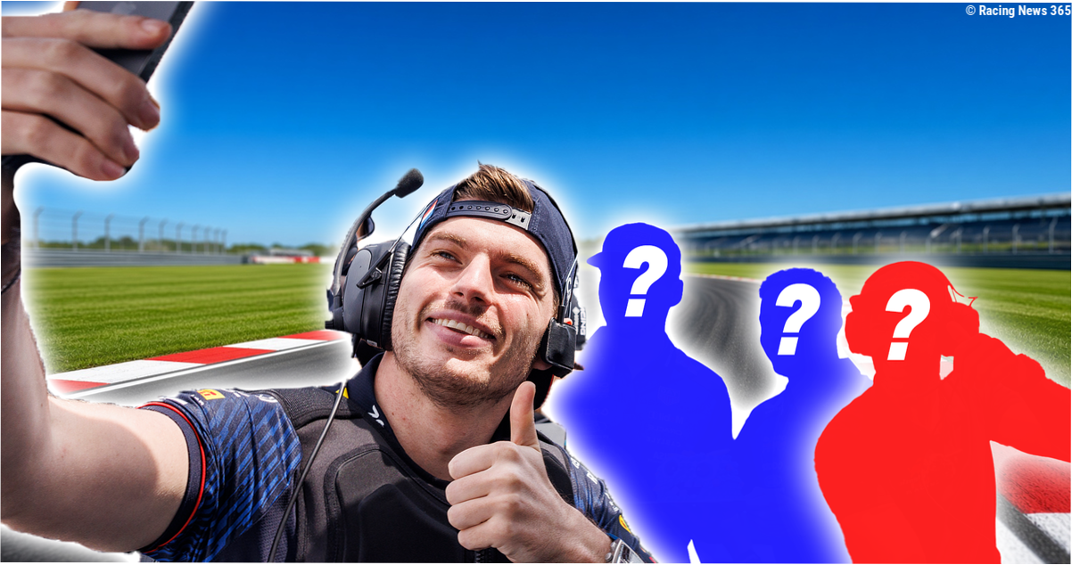 Het nieuwe Red Bull-team rond Max Verstappen in de F1