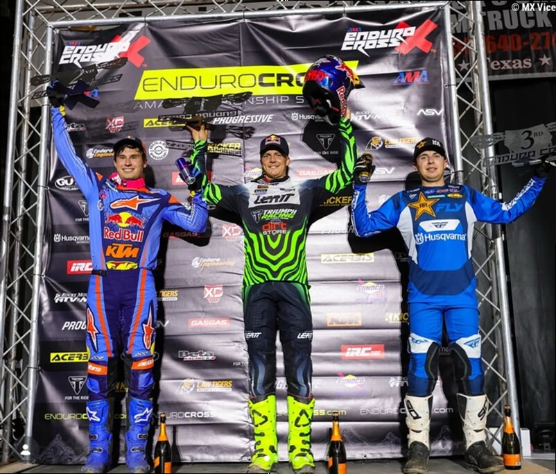 Jonny Walker opens EnduroCross Championship with victory in Las Vegas