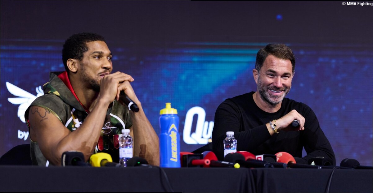 Eddie Hearn admits he doesn't care if TKO produces Tyson Fury vs. Anthony Joshua, trashes Zuffa Boxing's 'abysmal' start