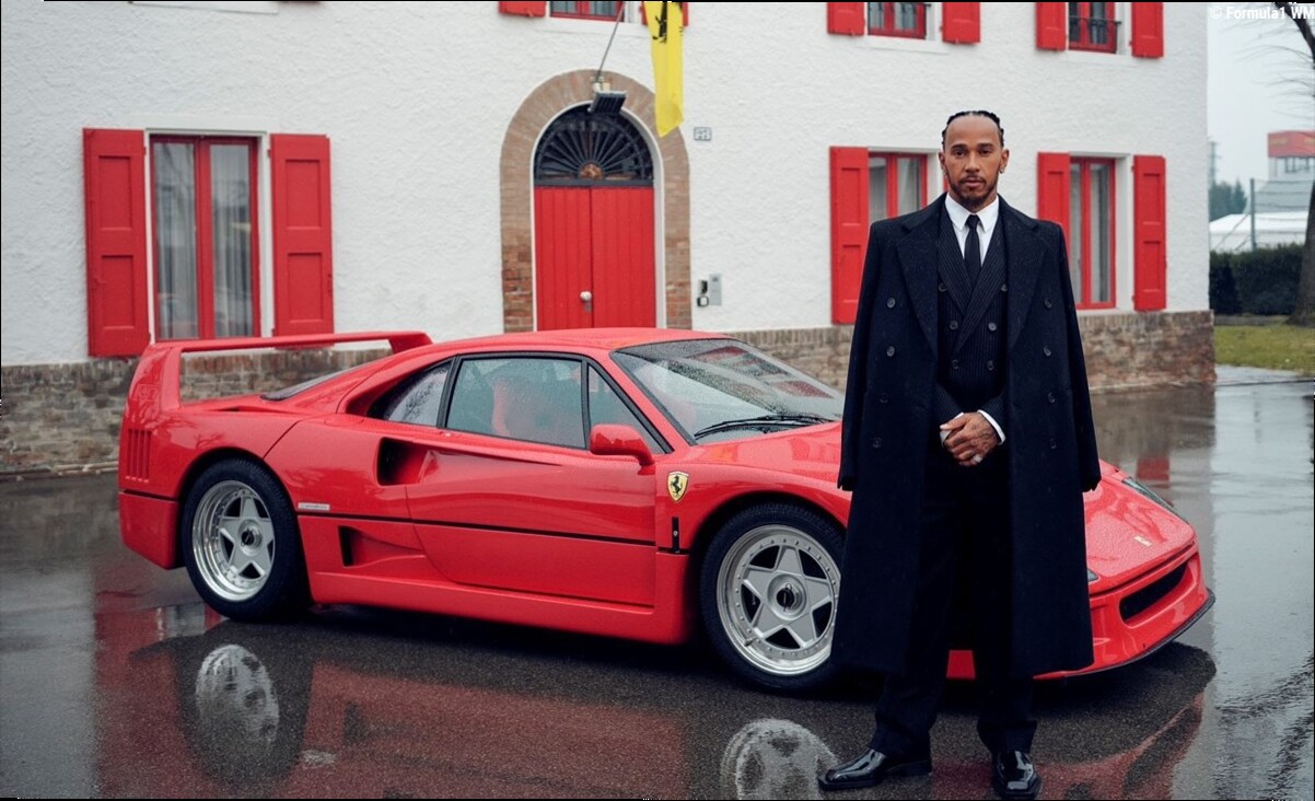 Ferrari, Hamilton e la sua inedita produzione: dalla cantina a documentario
