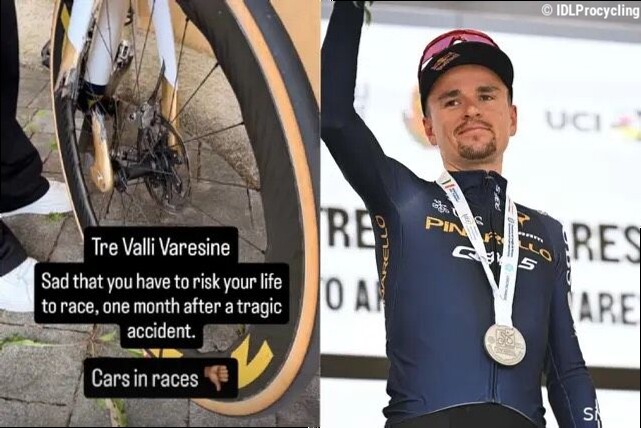 New footage backs up Tom Pidcock's anger after Tre Valli Varesine crash: 'These incidents must stop!'