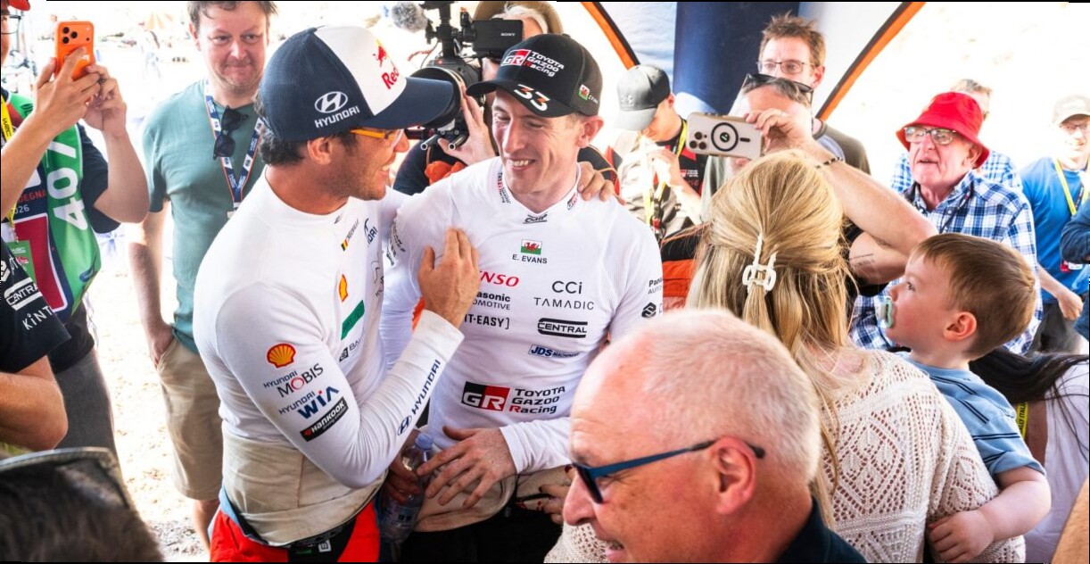 Neuville relieved Evans claimed the WRC title