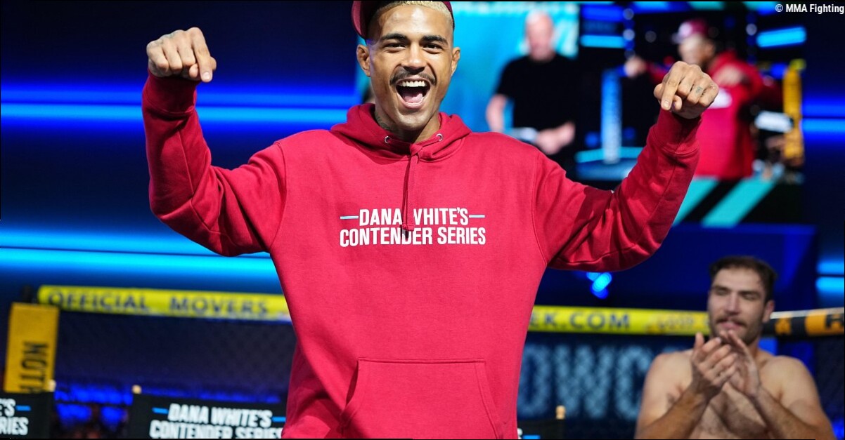 Dana White gushes over UFC employee Sal Everett winning UFC contract on Contender Series: 'It's an unbelievable story'