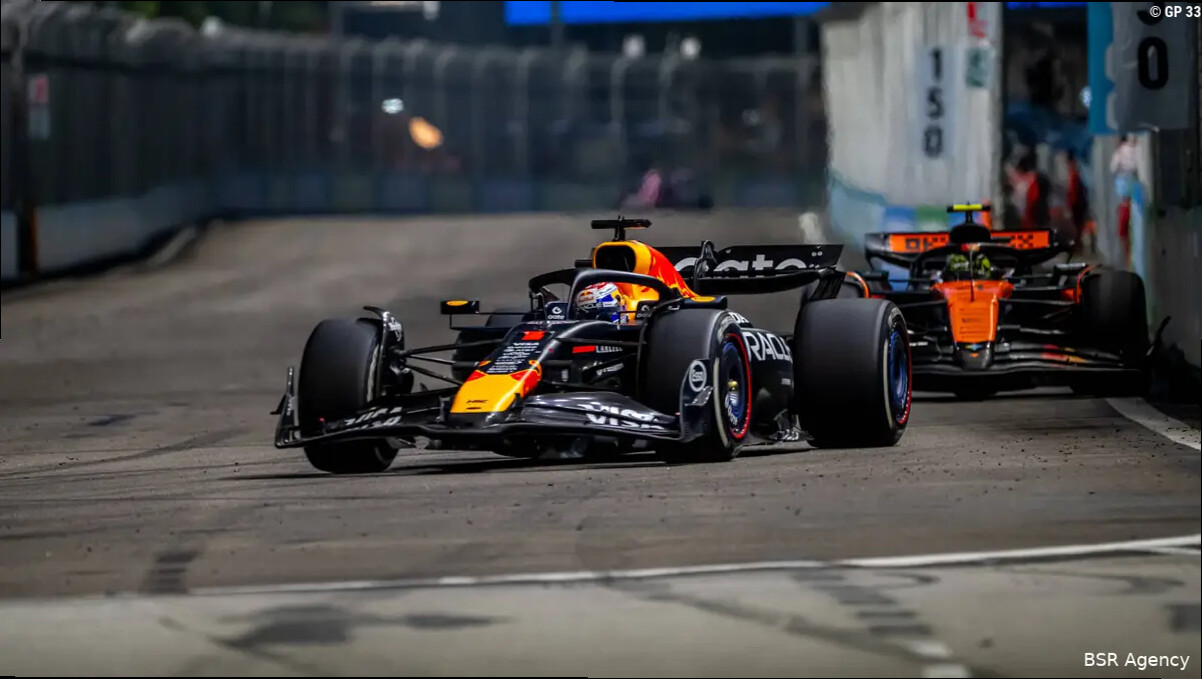 Organisatie GP Singapore helpt George Russell en Lando Norris in strijd met Max Verstappen