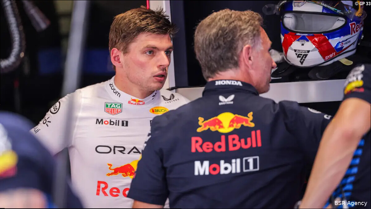 Christian Horner ontvangt veeg uit de pan van Max Verstappen: 'Ik wil niet onbeleefd klinken, maar...'