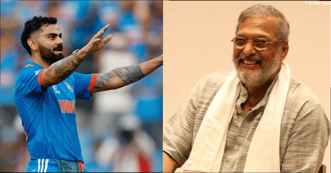 Cinema meets cricket: Throwback to Nana Patekar's candid admiration for Virat Kohli