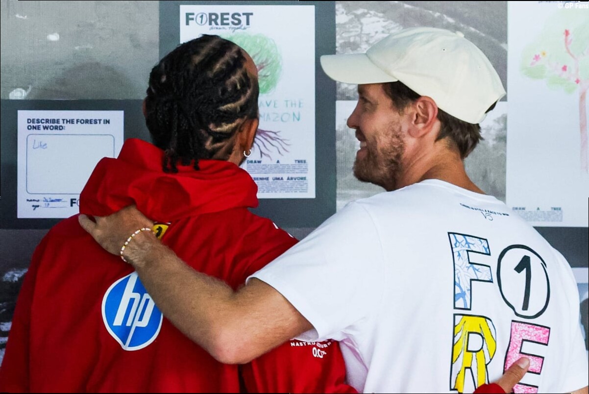 Lewis Hamilton makes heartfelt admission about Sebastian Vettel friendship