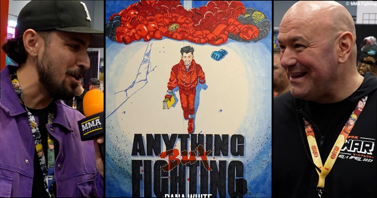 Anything but fighting: Dana White learns about anime and manga
