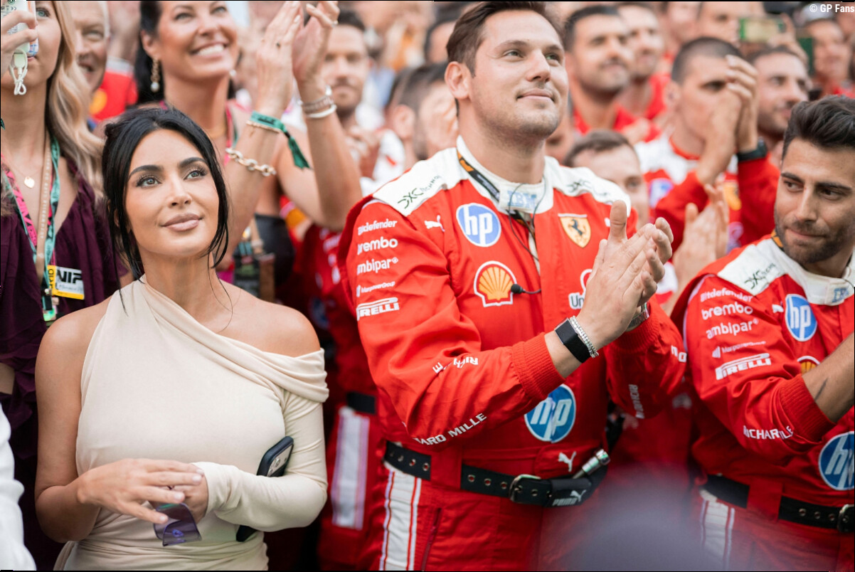 Kim Kardashian's telling nine-word answer to Lewis Hamilton relationship question