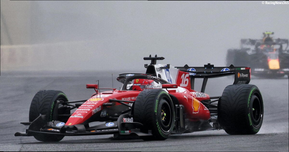 Charles Leclerc urges Ferrari to 'look in the mirror' after major team error