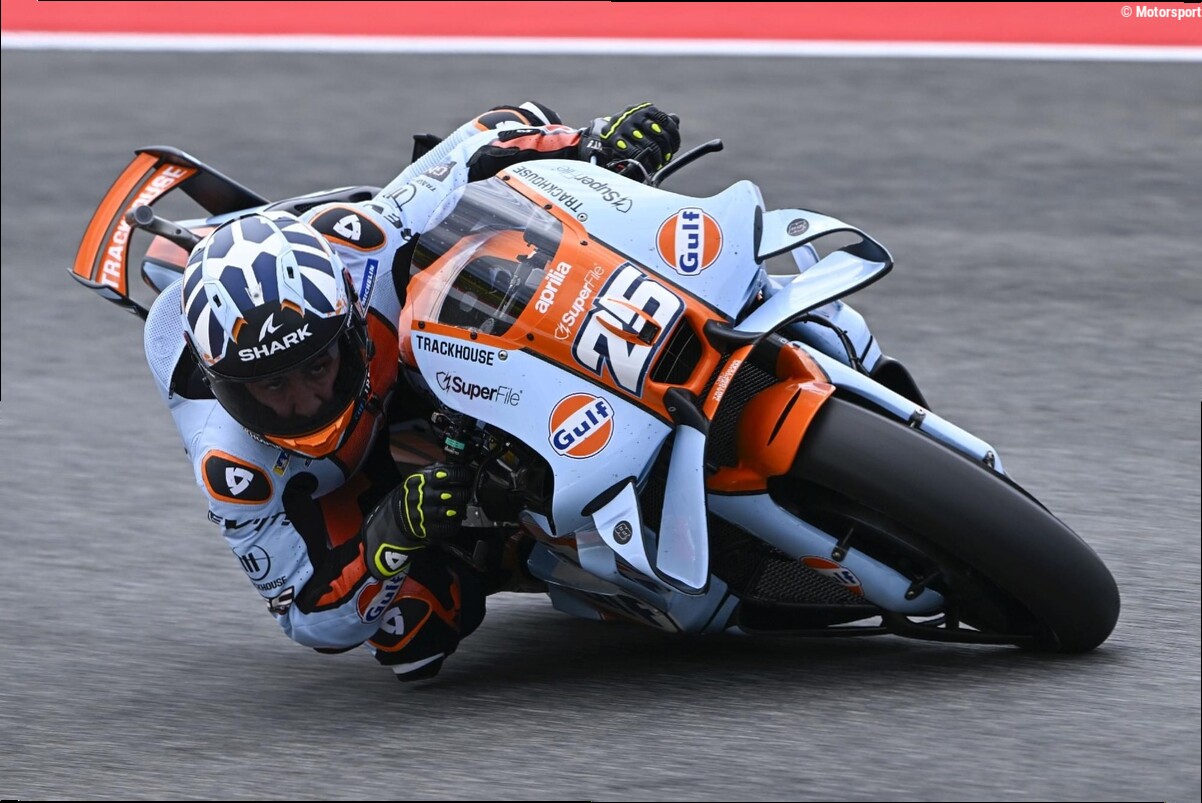 Essais - Fernández premier d'un triplé Aprilia