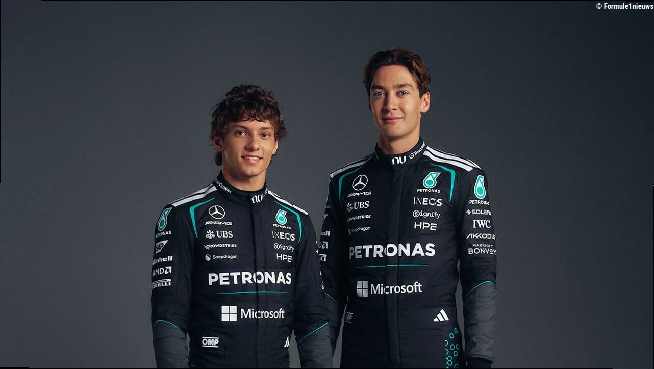 Russell start achteraan in Singapore na zeven nieuwe motoronderdelen