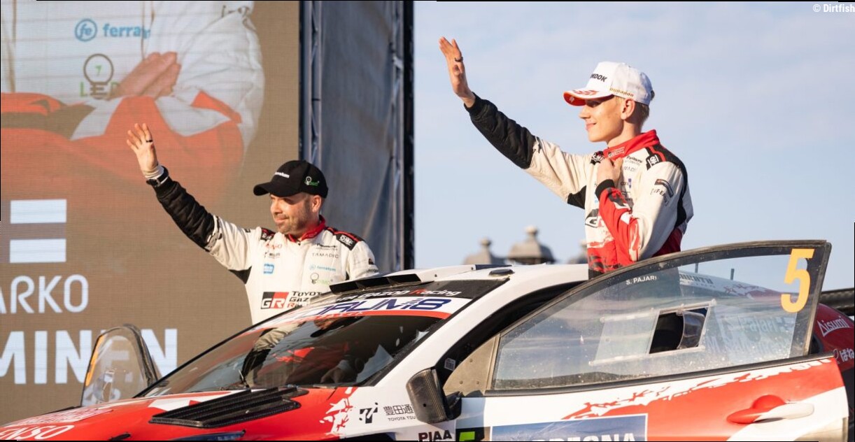 Pajari to race his co-driver in classic Toyotas