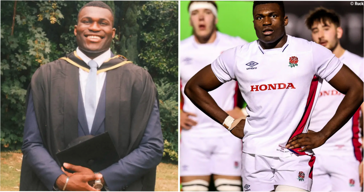 England rugby star swaps rugby boots for stethoscope after six years of studying