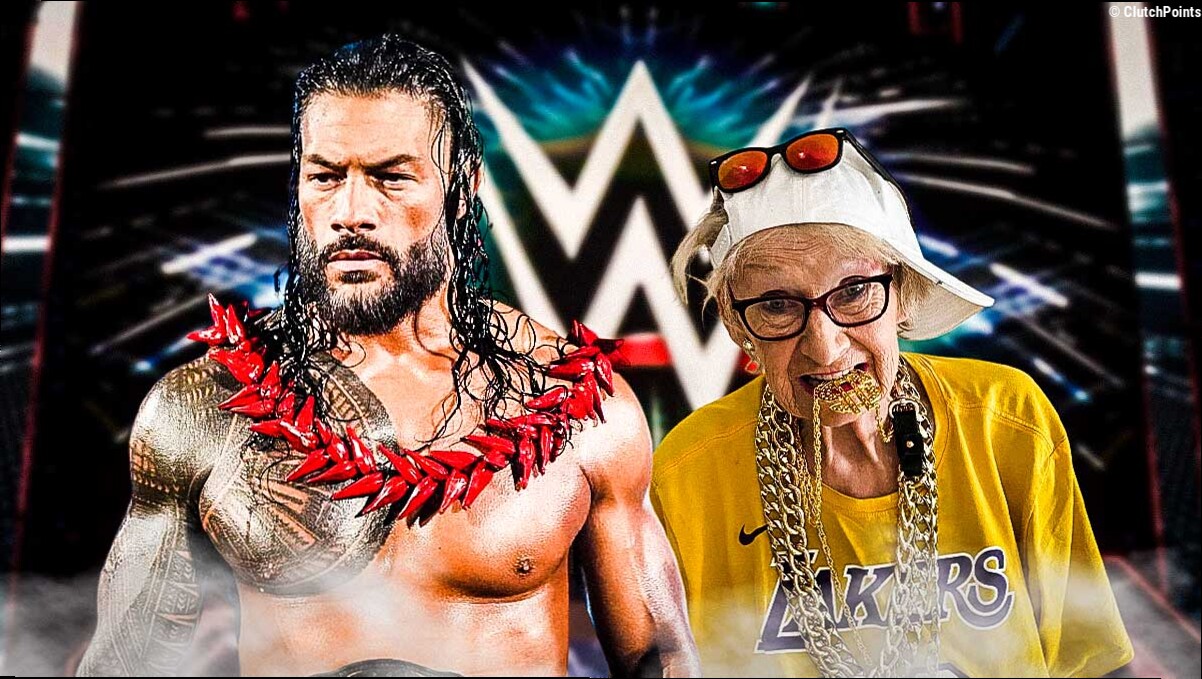 WWE star Roman Reigns takes hilarious couples challenge with Gangster Granny