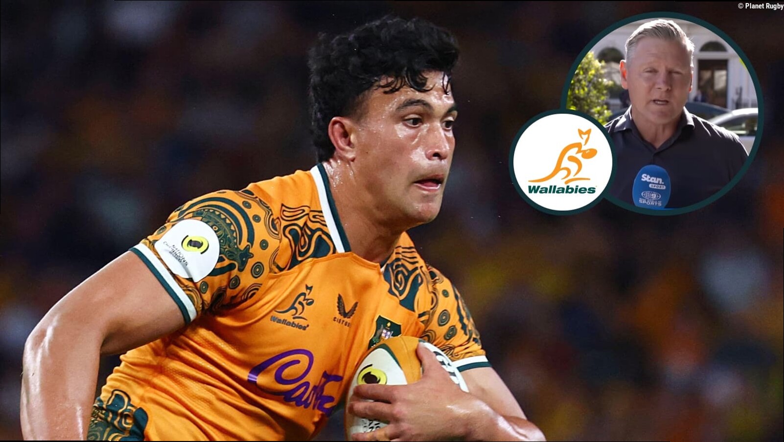 Wallabies: The 'Bermuda Triangle' challenge facing 'big body' Joseph Suaalii on the Eden Park wing