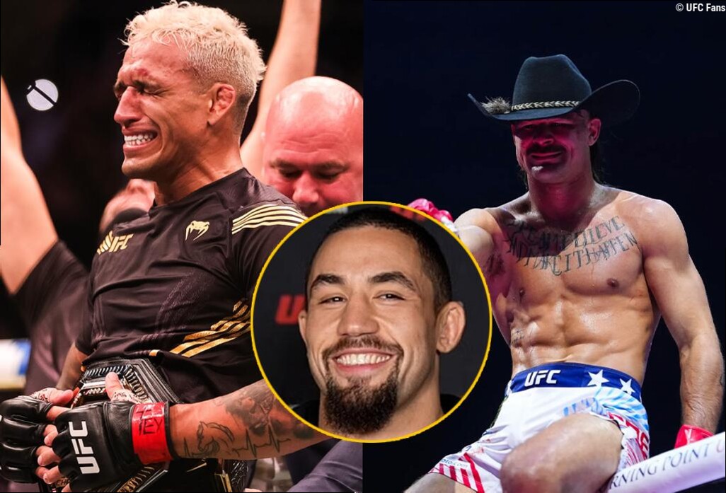 Robert Whittaker mise sur une victoire de Diego Lopes contre Charles Oliveira pour le titre BMF | UFC 335