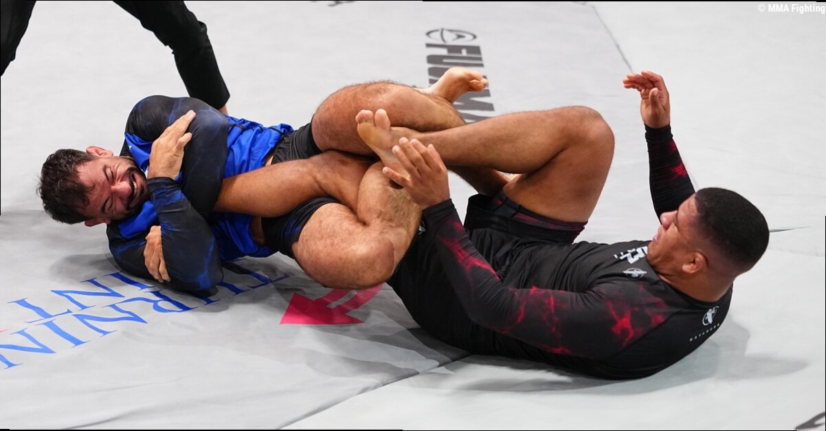 Watch Gabriel Almeida tap out Gilbert Burns at UFC BJJ 12
