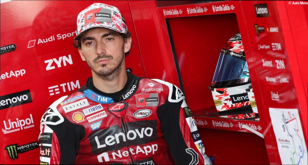 Ducati : après sa qualification pour la Q2, Bagnaia annonce son objectif du samedi