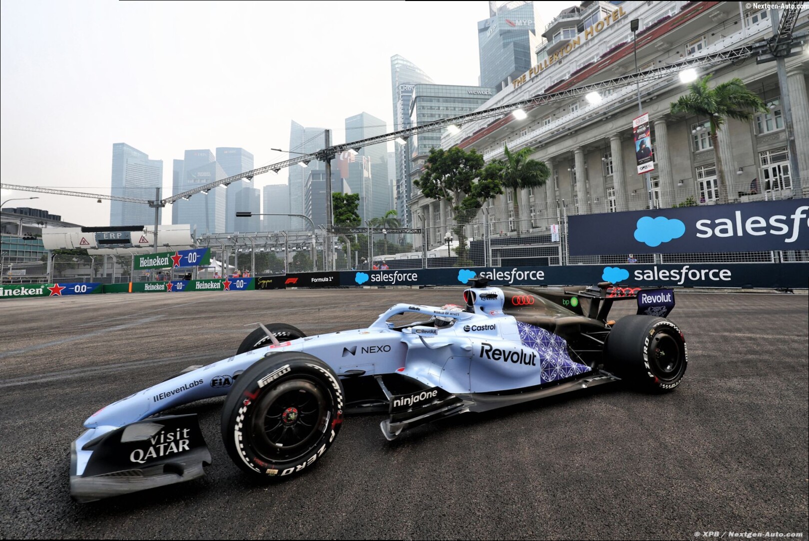Audi F1 cale en SQ2 à Singapour et peine à trouver les bons réglages